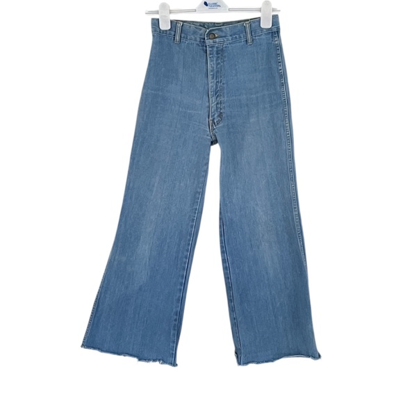 Vintage Pentimento jeans, flare bell bottom, high waist, size 26. - Picture 1 of 6